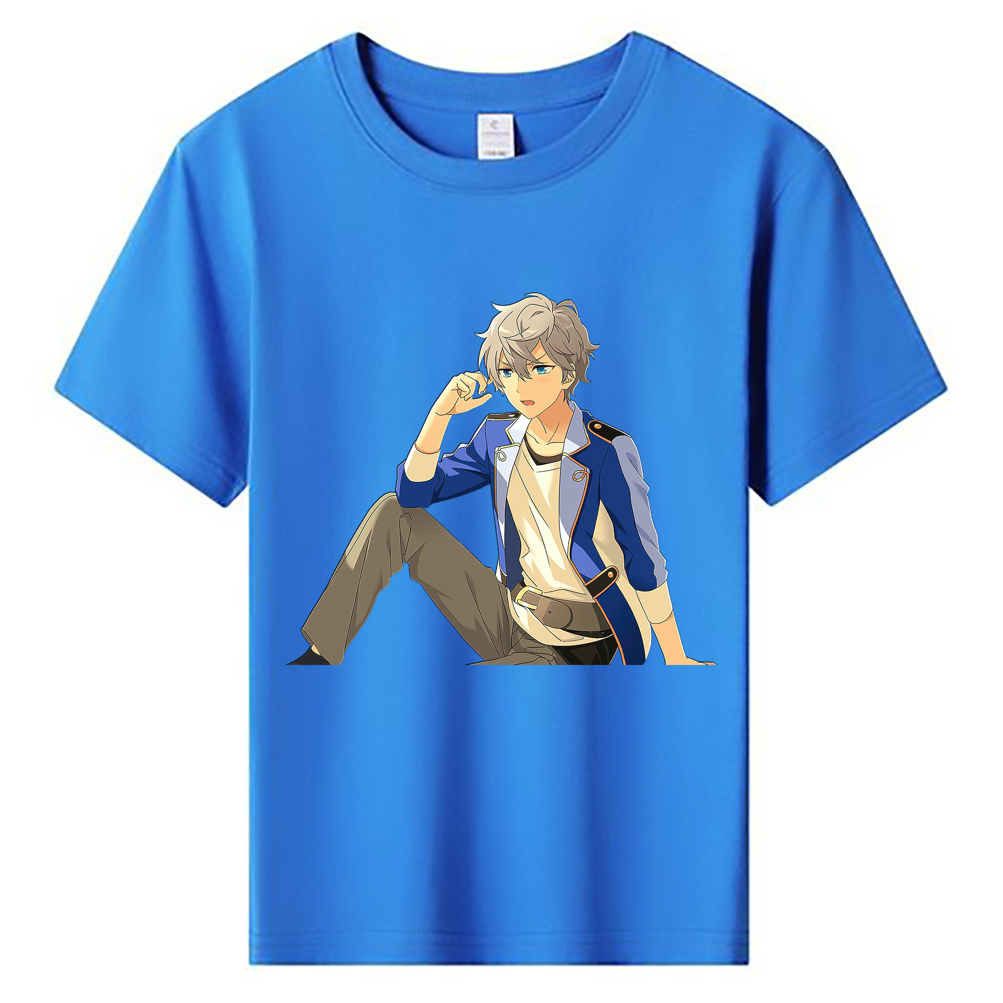 （画像用） あんさんぶるスターズ! Ensemble Stars 綿100％キッズTシャツ（フロントプリント）